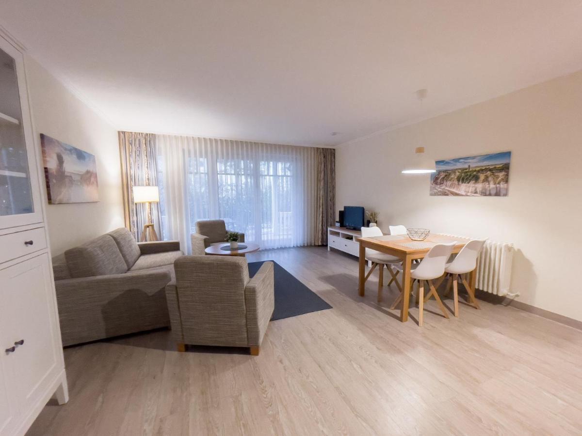 Duenenpark Binz - Komfort Ferienwohnung Mit 1 Schlafzimmer Und Terrasse Im Erdgeschoss 251 Kültér fotó